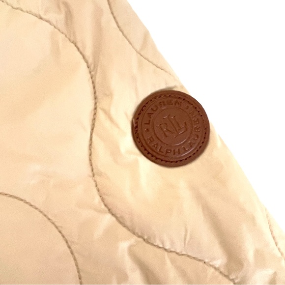 Lauren Ralph Lauren Black Label Onion Quilted Jacket in Natural Medium - Picture 8 of 16